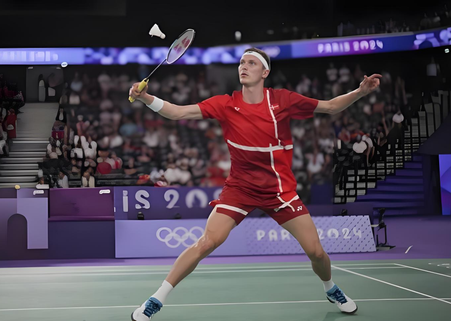 韩国羽毛球队轻取丹麦羽毛球队，安赛龙高光表现